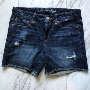 American Eagle Denim Distressed Shorts